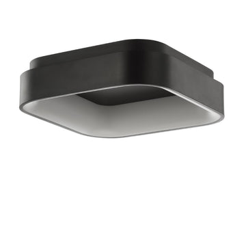 Rafael 17.7" Integrated LED Metal Flush Mount Ceiling Light - JONATHAN Y